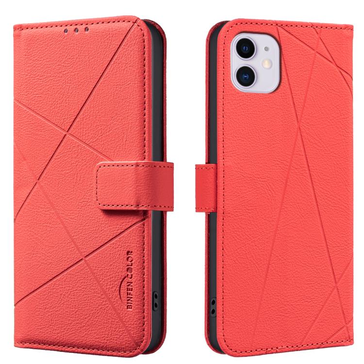Custodia per telefono in pelle con motivo geometrico e protezione RFID., For iPhone 12 Pro Max, For iPhone 11 Pro Max, For iPhone 11, For iPhone 11 Pro