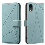 Custodia per telefono in pelle con motivo geometrico e protezione RFID., For iPhone XR, For iPhone XS Max, For iPhone 6 Plus / 7 Plus / 8 Plus