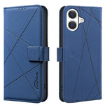 Custodia per telefono in pelle con motivo geometrico e protezione RFID., For iPhone 18 Pro/17 Pro, For iPhone 18 Pro Max/17 Pro Max, For iPhone 16e / 17e, For iPhone 17