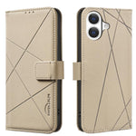 Custodia per telefono in pelle con motivo geometrico e protezione RFID., For iPhone 18 Pro/17 Pro, For iPhone 18 Pro Max/17 Pro Max, For iPhone 16e / 17e, For iPhone 17
