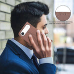 Custodia per telefono in pelle con motivo geometrico e protezione RFID., For iPhone Air, For iPhone 16 Pro Max, For iPhone 16 Pro, For iPhone 16 Plus