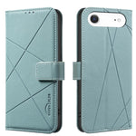 Custodia per telefono in pelle con motivo geometrico e protezione RFID., For iPhone Air, For iPhone 16 Pro Max, For iPhone 16 Pro, For iPhone 16 Plus