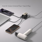 Caricabatterie da viaggio universale GaN MOMAX 100W 4 porte