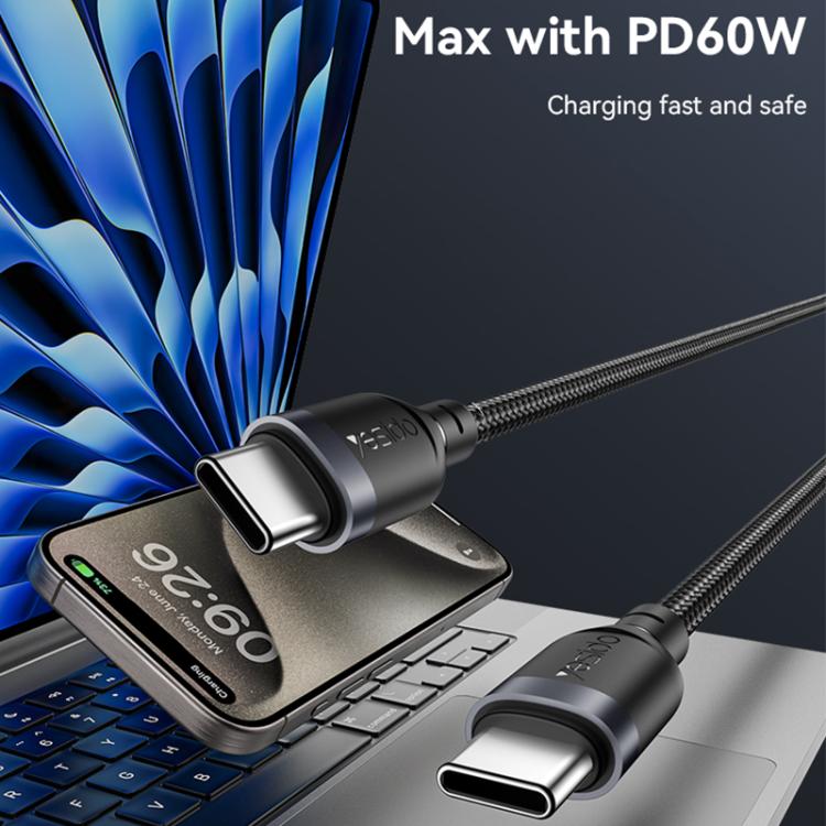 Cavo USB-C 60W 3A Type-C a Type-C per iPhone 15 e 16