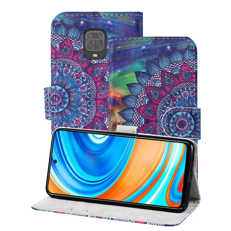 Custodia portafoglio in pelle PU per Xiaomi Redmi Note 9 Pro