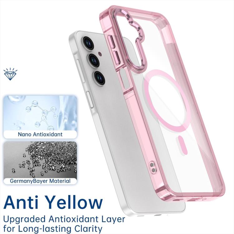 Custodia magnetica trasparente MagSafe per telefono, For Samsung Galaxy A25 5G, For Samsung Galaxy A13 4G / 5G