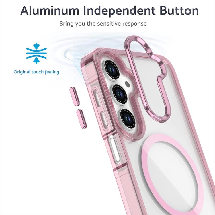 Custodia magnetica trasparente MagSafe per telefono, For Samsung Galaxy A25 5G, For Samsung Galaxy A13 4G / 5G