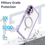 Custodia magnetica trasparente MagSafe per telefono, For Samsung Galaxy A15 5G / 4G, For Samsung Galaxy A35 5G, For Samsung Galaxy A05, For Samsung Galaxy A05s