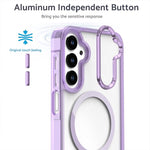 Custodia magnetica trasparente MagSafe per telefono, For Samsung Galaxy A15 5G / 4G, For Samsung Galaxy A35 5G, For Samsung Galaxy A05, For Samsung Galaxy A05s