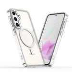 Custodia magnetica trasparente MagSafe per telefono, For Samsung Galaxy A15 5G / 4G, For Samsung Galaxy A35 5G, For Samsung Galaxy A05, For Samsung Galaxy A05s