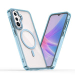 Custodia magnetica trasparente MagSafe per telefono, For Galaxy A57 5G, For Samsung Galaxy A56 5G, For Samsung Galaxy A16 5G, For Samsung Galaxy A06 4G
