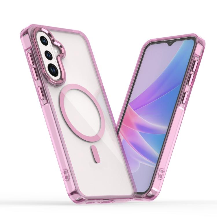 Custodia magnetica trasparente MagSafe per telefono, For Galaxy A57 5G, For Samsung Galaxy A56 5G, For Samsung Galaxy A16 5G, For Samsung Galaxy A06 4G