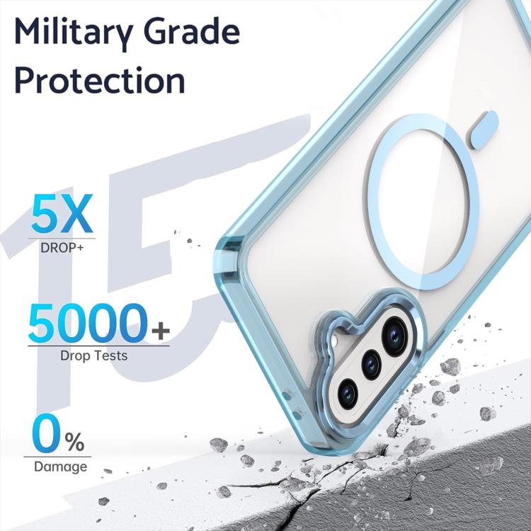 Custodia magnetica trasparente MagSafe per telefono, For Galaxy A57 5G, For Samsung Galaxy A56 5G, For Samsung Galaxy A16 5G, For Samsung Galaxy A06 4G