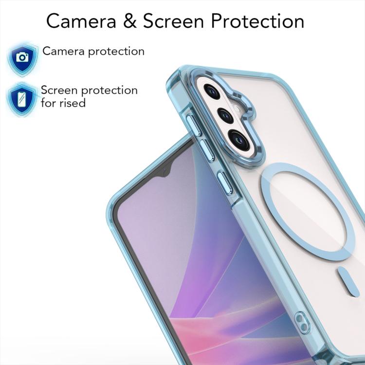 Custodia magnetica trasparente MagSafe per telefono, For Galaxy A57 5G, For Samsung Galaxy A56 5G, For Samsung Galaxy A16 5G, For Samsung Galaxy A06 4G