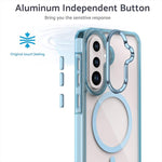 Custodia magnetica trasparente MagSafe per telefono, For Galaxy A57 5G, For Samsung Galaxy A56 5G, For Samsung Galaxy A16 5G, For Samsung Galaxy A06 4G