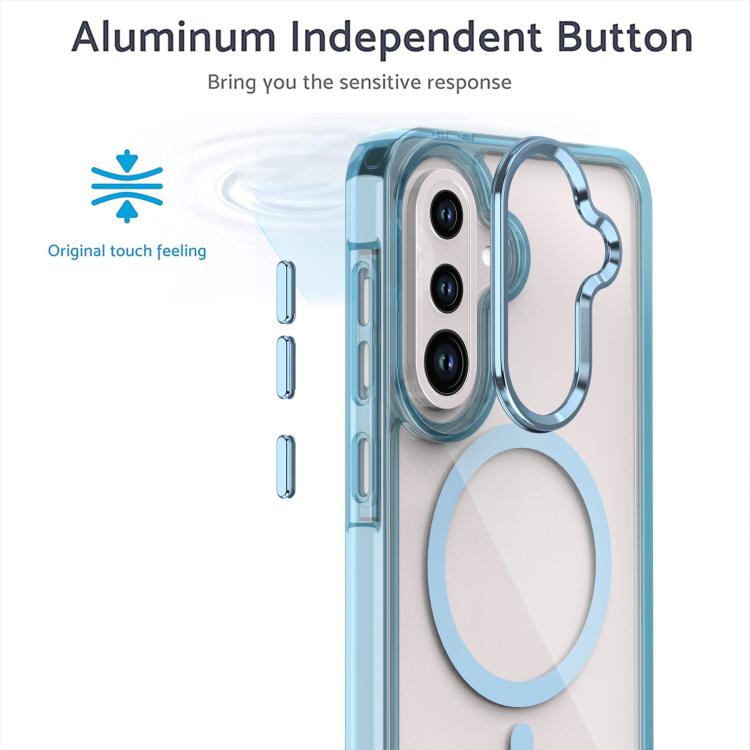 Custodia magnetica trasparente MagSafe per telefono, For Galaxy A57 5G, For Samsung Galaxy A56 5G, For Samsung Galaxy A16 5G, For Samsung Galaxy A06 4G