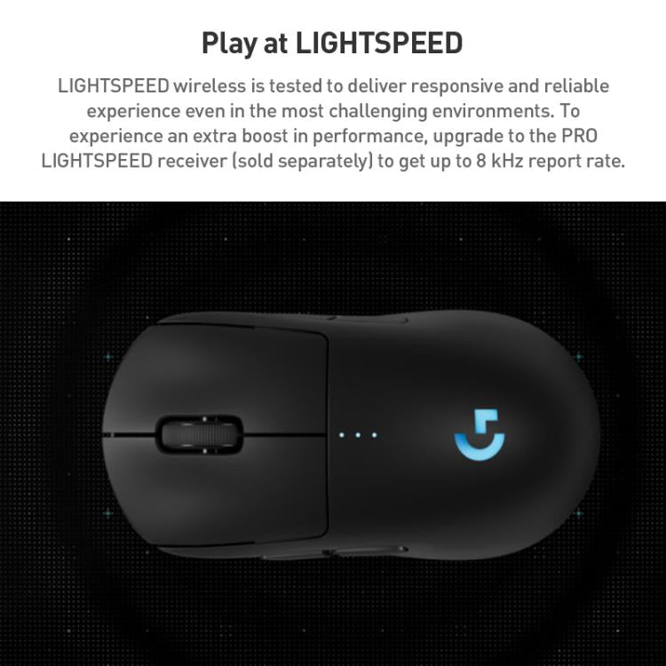 Logitech Pro 2 LIGHTSPEED Wireless Gaming Mouse, Pro 2 LIGHTSPEED