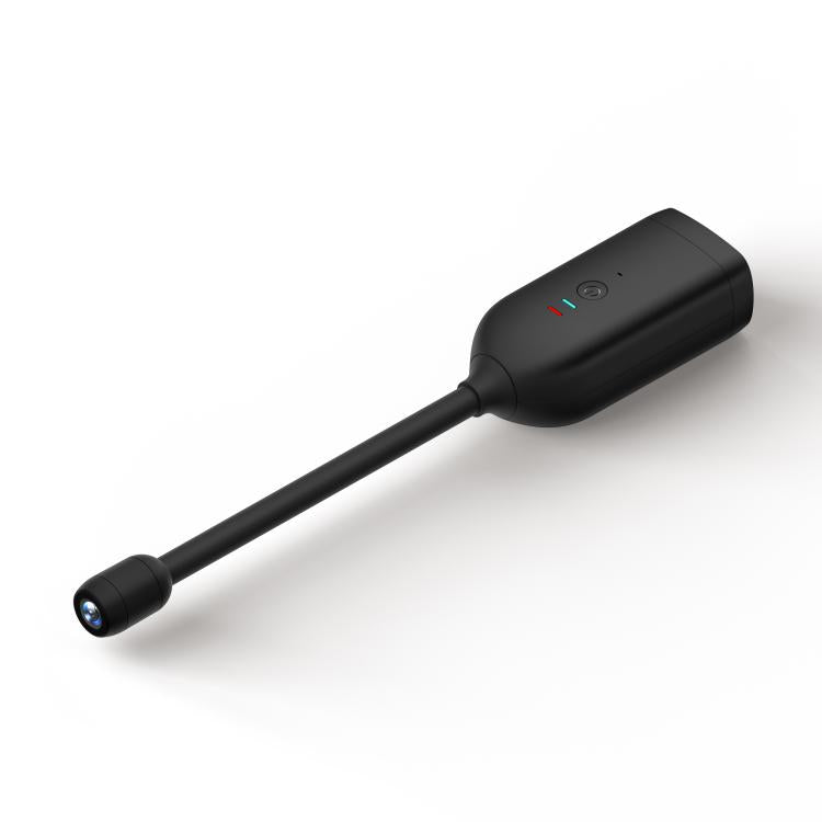 Telecamera a tubo serpentino panoramica a 360 gradi WiFi QJ700 1080P HD, con supporto per il rilevamento del movimento.