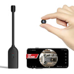 Telecamera a tubo serpentino panoramica a 360 gradi WiFi QJ700 1080P HD, con supporto per il rilevamento del movimento.