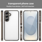Custodia per telefono ibrida in PC e TPU con airbag antiurto., For Samsung Galaxy S24+ 5G, For Samsung Galaxy S24 5G