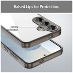 Custodia per telefono ibrida in PC e TPU con airbag antiurto., For Samsung Galaxy S24+ 5G, For Samsung Galaxy S24 5G