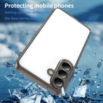 Custodia per telefono ibrida in PC e TPU con airbag antiurto., For Galaxy S26 FE 5G, For Samsung Galaxy S26+ 5G, For Samsung Galaxy S26 Edge 5G, For Samsung Galaxy S26 Ultra 5G, For Samsung Galaxy S26 5G, For Samsung Galaxy S24 Ultra 5G
