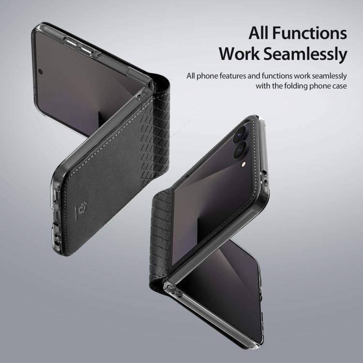 Custodia per telefono in PU + TPU serie DUX DUCIS Bril, For Galaxy Z Flip8 5G, For Samsung Galaxy Z Fold7 5G, For Samsung Galaxy Z Flip7 5G