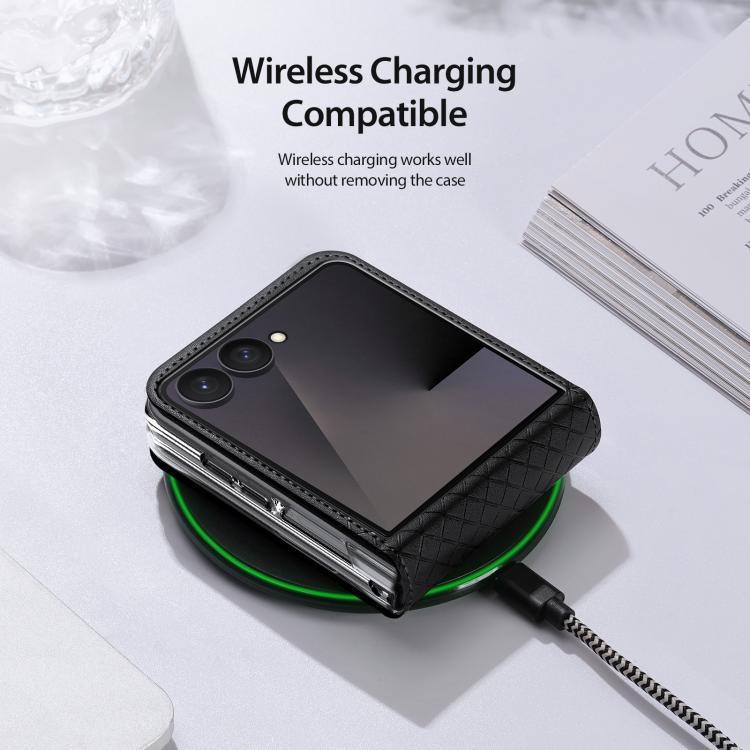 Custodia per telefono in PU + TPU serie DUX DUCIS Bril, For Galaxy Z Flip8 5G, For Samsung Galaxy Z Fold7 5G, For Samsung Galaxy Z Flip7 5G