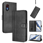 Custodia per telefono in pelle stile retrò con fibbia a giunzione lineare, For Samsung Galaxy Xcover 5, For Samsung Galaxy Note20 Ultra, For Samsung Galaxy Note20
