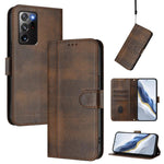 Custodia per telefono in pelle stile retrò con fibbia a giunzione lineare, For Samsung Galaxy Xcover 5, For Samsung Galaxy Note20 Ultra, For Samsung Galaxy Note20