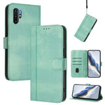 Custodia per telefono in pelle stile retrò con fibbia a giunzione lineare, For Samsung Galaxy Note10, For Samsung Galaxy Note10+