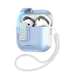 Custodia per auricolari con coperchio automatico per AirPods Pro