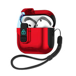Custodia per auricolari con coperchio automatico per AirPods Pro