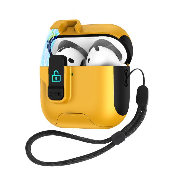 Custodia per auricolari con coperchio automatico per AirPods Pro