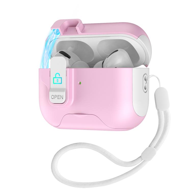 Custodia per AirPods Pro 2 con coperchio automatico