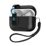 Custodia per auricolari con coperchio automatico per AirPods Pro