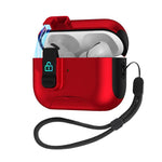 Custodia per auricolari con coperchio automatico per AirPods Pro
