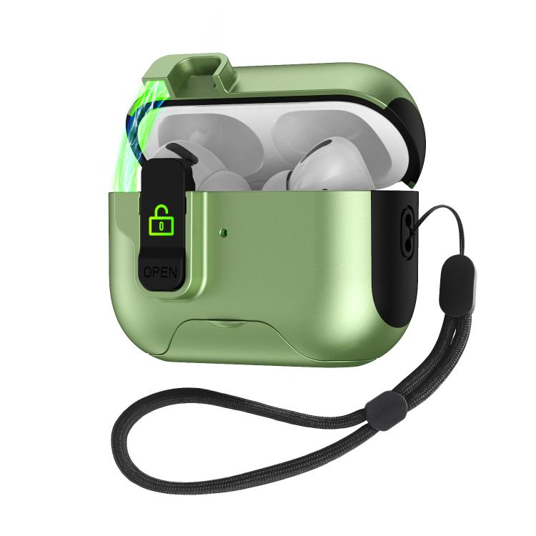 Custodia per auricolari con coperchio automatico per AirPods Pro
