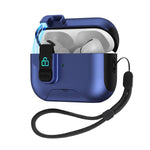 Custodia per auricolari con coperchio automatico per AirPods Pro