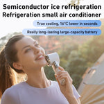Ventilatore portatile ad alta velocità MF119 con cavo retrattile per la produzione di ghiaccio.