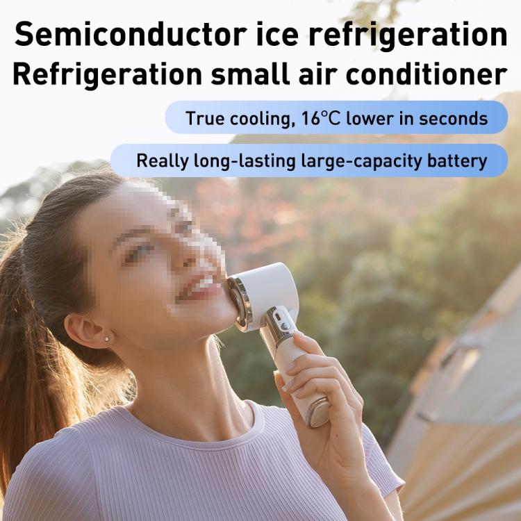 Ventilatore portatile ad alta velocità MF119 con cavo retrattile per la produzione di ghiaccio.