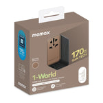 Caricabatterie da viaggio MOMAX UA17 170W GaN PD