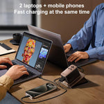 Caricabatterie da viaggio MOMAX UA17 170W GaN PD