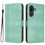 Custodia per telefono in pelle stile retrò con fibbia a giunzione lineare, For Samsung Galaxy M56 5G, For Samsung Galaxy M16 5G / F16 5G, For Samsung Galaxy M06 5G / F06 5G