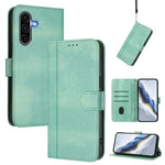 Custodia per telefono in pelle stile retrò con fibbia a giunzione lineare, For Galaxy A06 4G / 5G, For Galaxy A56 5G, For Galaxy A26 5G Global