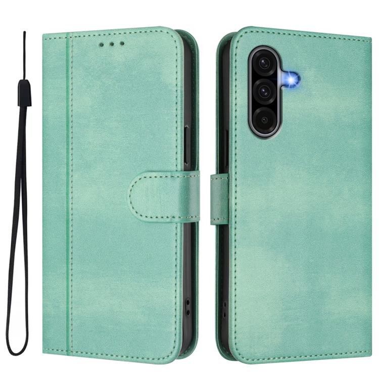 Custodia per telefono in pelle stile retrò con fibbia a giunzione lineare, For Galaxy A36 5G, For Galaxy A05 / M05 / F05 4G, For Galaxy A16 4G / 5G