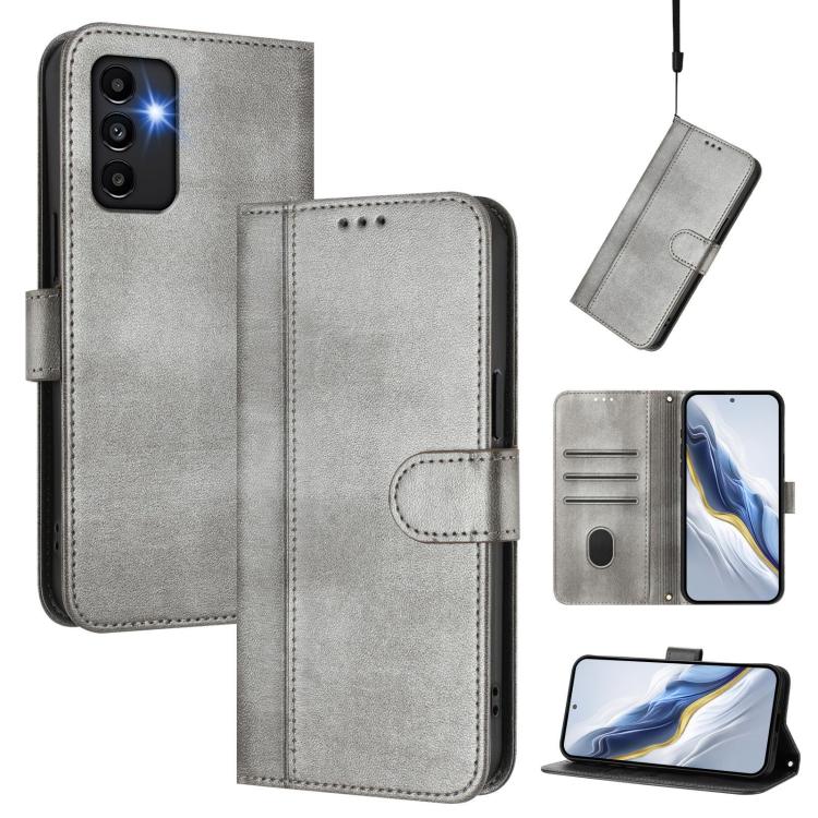 Custodia per telefono in pelle stile retrò con fibbia a giunzione lineare, For Galaxy A13 / A04s / A04 4G, For Galaxy A22 5G / F42 5G, For Galaxy A53 5G