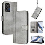 Custodia per telefono in pelle stile retrò con fibbia a giunzione lineare, For Galaxy A13 / A04s / A04 4G, For Galaxy A22 5G / F42 5G, For Galaxy A53 5G