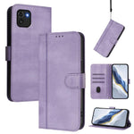 Custodia per telefono in pelle stile retrò con fibbia a giunzione lineare, For Galaxy A73 5G, For Galaxy A33 5G, For Galaxy A03 166mm