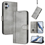 Custodia per telefono in pelle stile retrò con fibbia a giunzione lineare, For Galaxy A27 5G, For Galaxy A17 5G, For Galaxy A07 4G